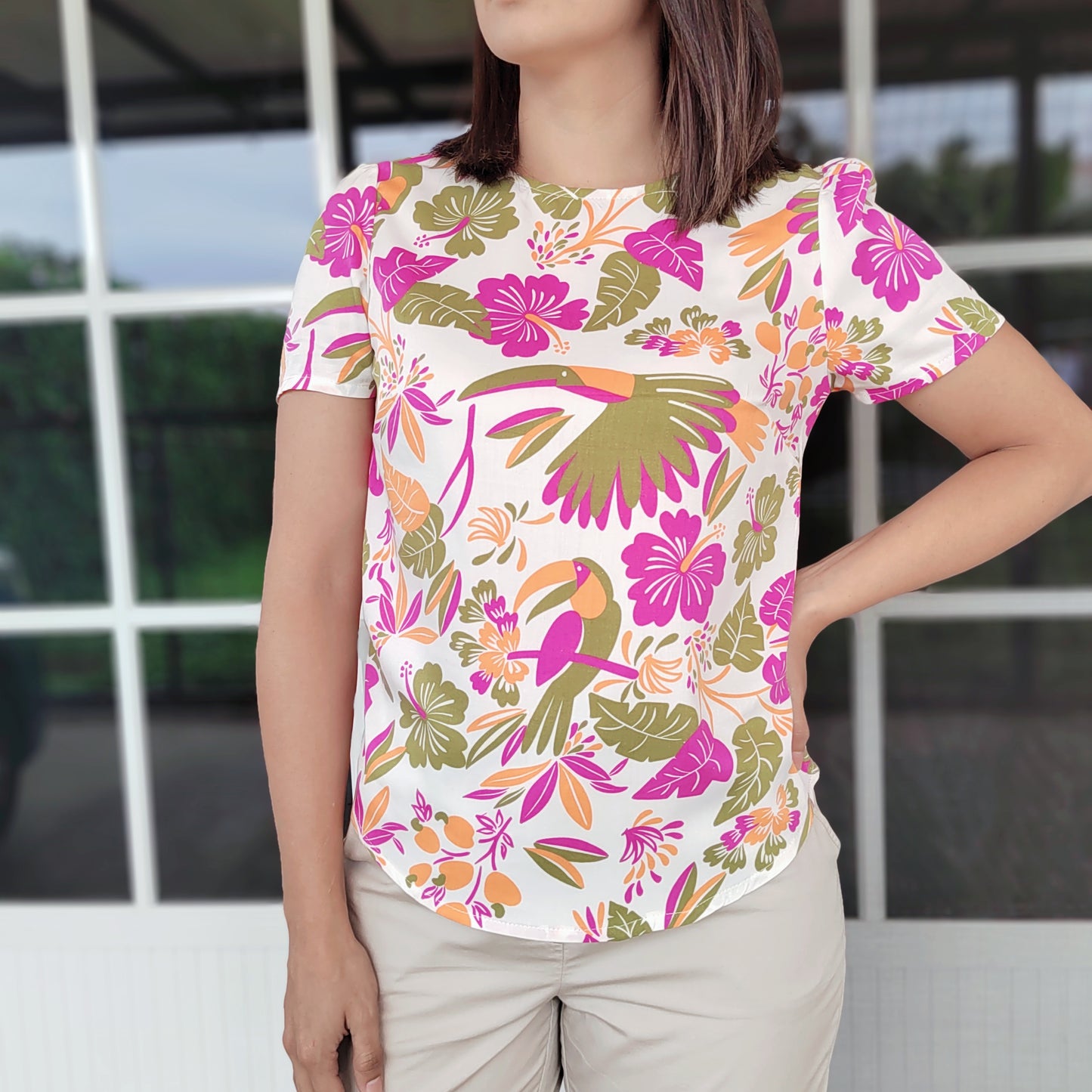 Blusa tucán