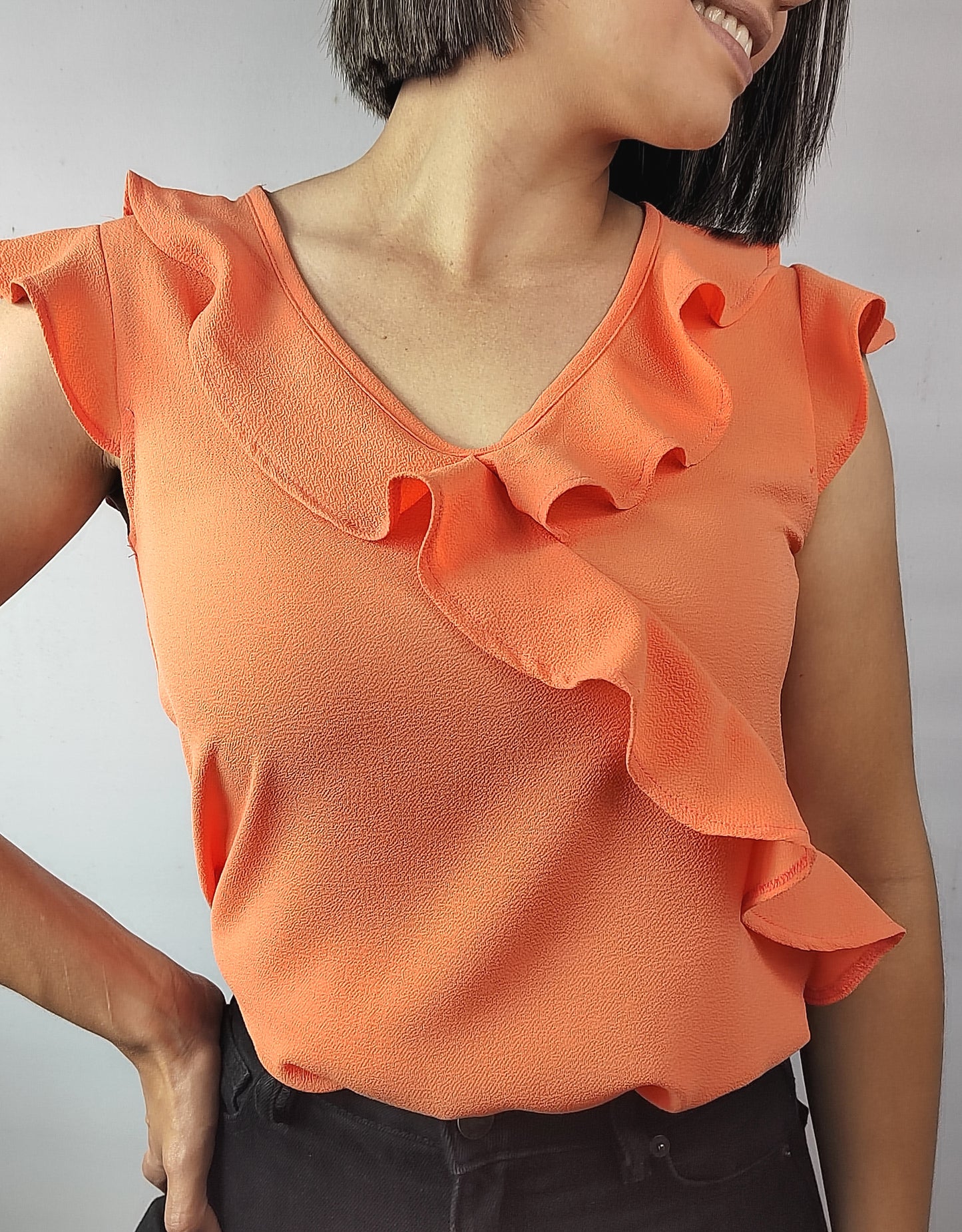 Blusa Vuelos Naranja