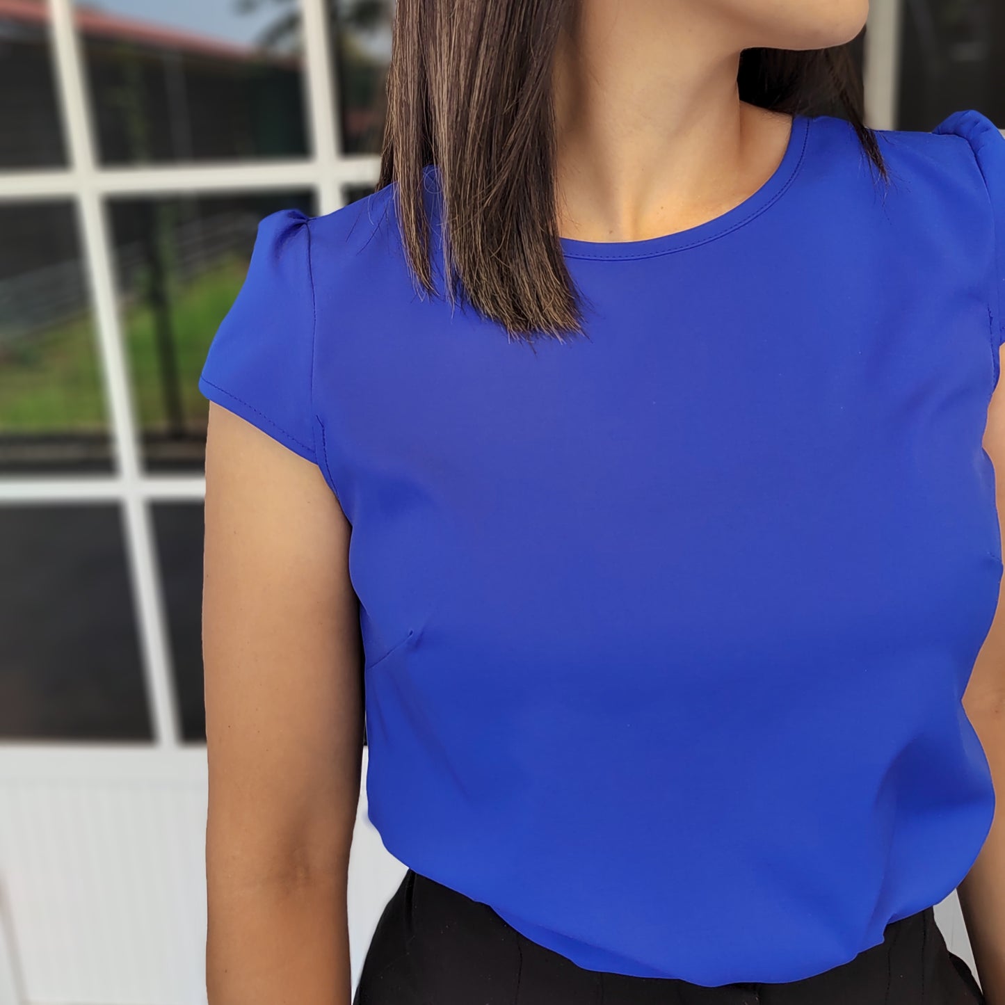 Blusa Lazo en espalda