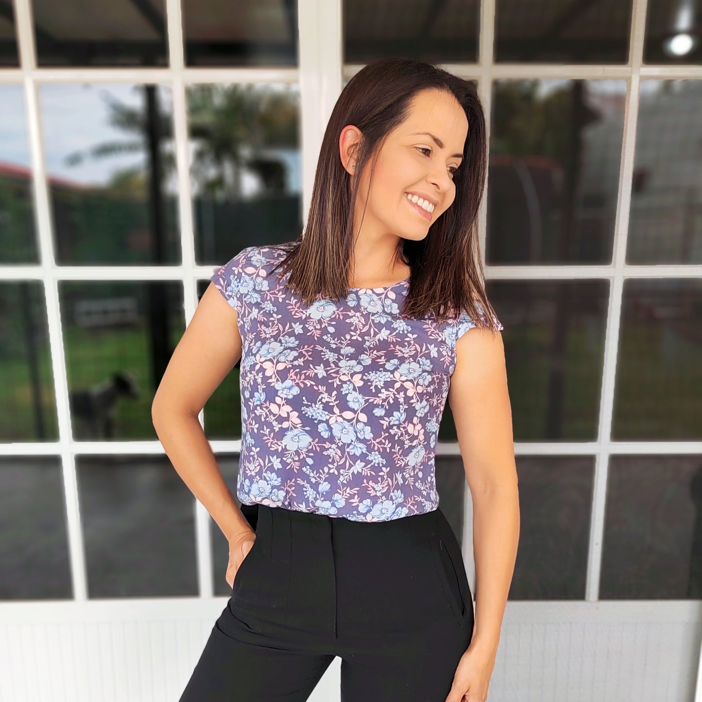 Blusa Flores